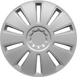 HP Autozubehör GRID Wieldoppen R15 Zilver 1 stuk(s)