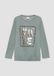 s.Oliver T-shirt Korte mouw Ronde hals Katoen Vaalblauw 104/110
