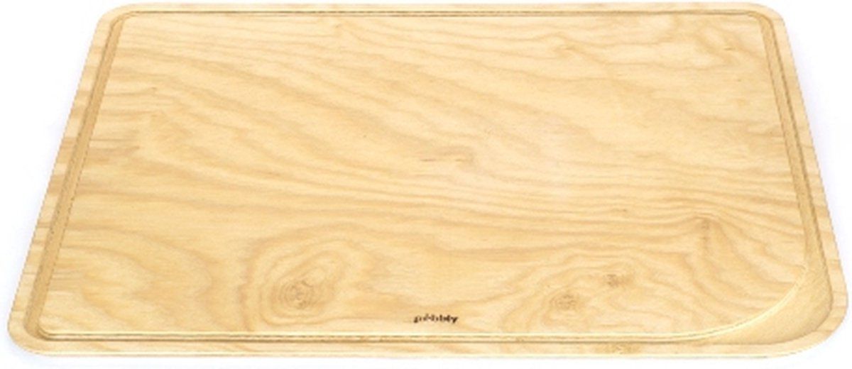 Pebbly Snijplank, Essenhout, 50 x 40 cm -