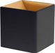 HighLight Stretto Wandlamp - 10cm - LED - zwart goud