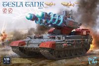 Border Model Modelbouwpakket Militaire voertuigen - BC005 Tesla Tank - Red Alert 2 - Science Fiction - Tank Plastic - 1:35 - Modelbouw