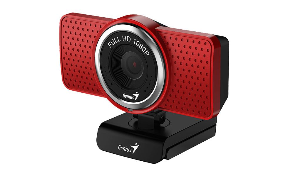 Genius ECam 8000 - Webcam - Rood