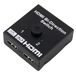 SeKi HDMI 2-in-1 uitschakelaar; bidirectionele HDMI switch/splitter; 4K @60Hz HDR HDCP2.3 3D voor Blu-ray Xbox PS4 PS5 Roku fire stick HDTV monitor - zwart