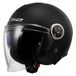LS2 OF620 Classy Solid Mat Zwart Jethelm - Helm