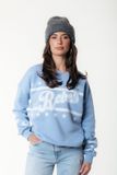Colourful Rebel Sweatshirt Rebels Stars épaules tombantes Halogen Blue XL