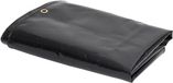 vidaXL - Zeilen - Zwart - 4 x 7 m - Canvas met PVC-coating