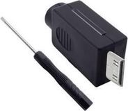 Quadrios 2001C218 HDMI-connector Stekker, recht Aantal polen: 20 Zwart 1 stuk(s)
