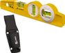 Merkloos / Sans marque Stabila Nivel 81 SV REM W360 Waterpas - Geel/Zwart - Roestvrij staal - 99 cm