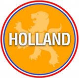 Bellatio Decorations Bierviltjes Holland - 75 stuks - Oranje - Papier - Rond