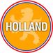 Bellatio Decorations Bierviltjes Holland - 75 stuks - Oranje - Papier - Rond