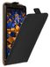mumbi Flip Case compatibel met Samsung Galaxy A7 (2018) zwart