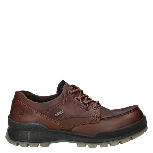 Ecco Track 25 leren veterschoenen donkerbruin