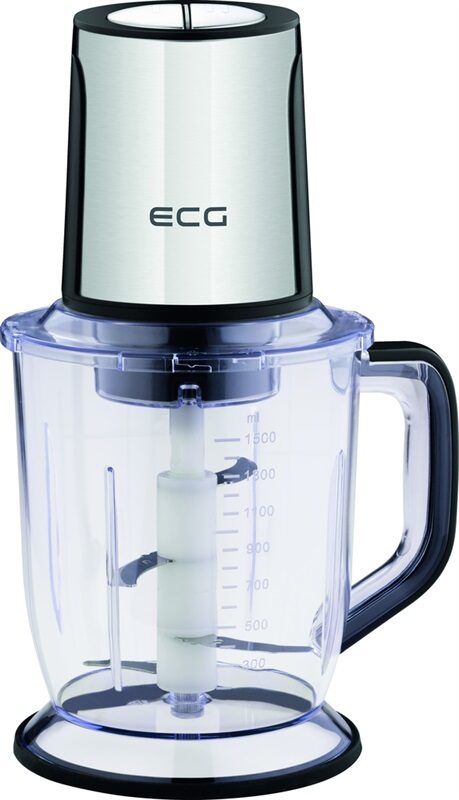 ECG SP 4015 Elektrische Hakmolen - 400W - 1.5L - Zilver