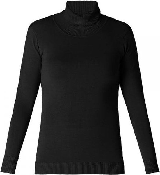 BASE LEVEL CURVY Yuena Trui - Black - maat 1(48)