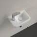 Villeroy & Boch O.novo Fontein - 36x25cm - 1 Kraangat Links - Zonder Overloop - Blanc