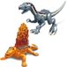 Blocs de construction Dinosaures - Figurines Thermidor & Dimétrodon - 2 pièces - dès 3 ans