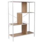 HOME DECO FACTORY - HD0079 – rek Edison, wit, 80 x 30 x 113 cm
