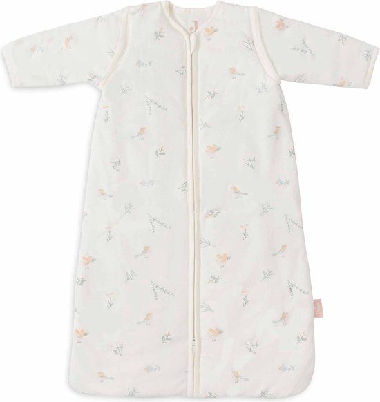 Jollein Baby Slaapzak Winter Met Afritsbare Mouw 70cm - Lovely Birds
