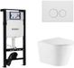 Geberit QeramiQ Dely Toiletset - Mat Wit