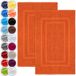 NatureMark Katoenen bad- en douchematjes, set van 2 stuks; topkwaliteit; 50 x 80 cm