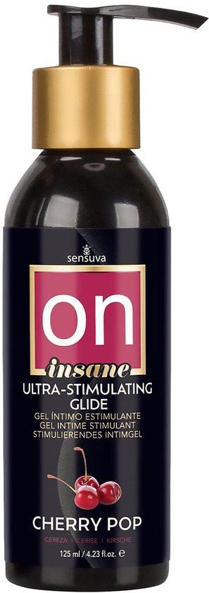 Sensuva On Insane ultra-stimulating Personal Moisturizer Cherry Pop 125ml Glijmiddel