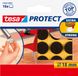 Tesa feutre de protection tesa® Protect anti-rayures Ø18mm marron 16 pièces