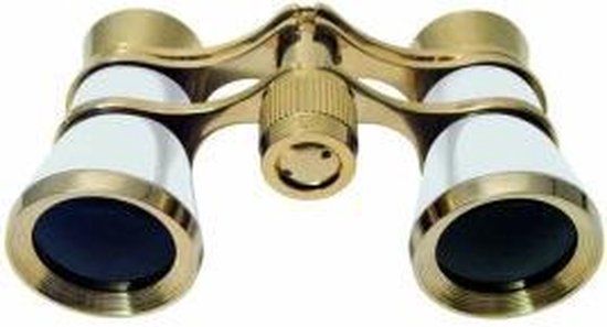 Braun Photo Technik Opera 3x25 Verrekijker - Goud/Parel Wit