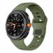 Samsung Wave siliconen band - Donkergroen - Galaxy Watch 9 - 40mm / 44mm