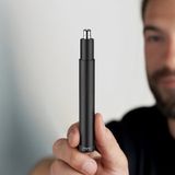 MikaMax Mini Nose Hair Trimmer - Oplaadbare, Compacte 3-in-1 Trimmer voor Neus, Oor en Wenkbrauw