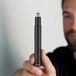 MikaMax Mini Nose Hair Trimmer - Oplaadbare, Compacte 3-in-1 Trimmer voor Neus, Oor en Wenkbrauw