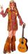Widmann Hippie Kostuum Francien Fraaie Franjes Hippie Jaren 60 Vrouw Large Carnaval kostuum Verkleedkleding