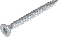 Proftec Spaanplaatschroef 4,5x25mm Platkop Verzinkt Voldraad Torx T20 (200 stuks)