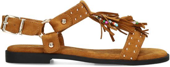 POSH by Poelman NATALIA Dames Sandalen - Bruin