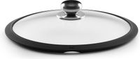Castey Fundix Losse Glazen Deksel met Siliconen Rand D30cm