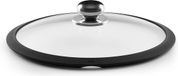 Castey Fundix Losse Glazen Deksel met Siliconen Rand D30cm