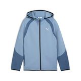 PUMA Jongens Evostripe Hoodie Dk B Sweatshirt met volledige rits (pak van 1)