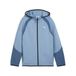 PUMA Jongens Evostripe Hoodie Dk B Sweatshirt met volledige rits (pak van 1)