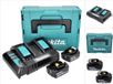 Makita Power Source Kit 18 V met 2x BL 1850 B 5.0 Ah accu + DC 18 SH dubbele lader + Makpac