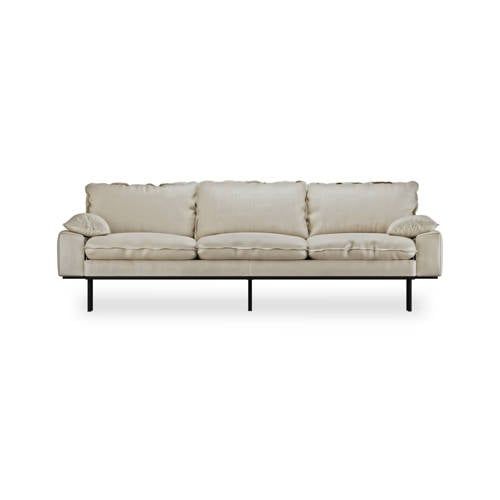 HKLIVING 4-zitsbank Retro