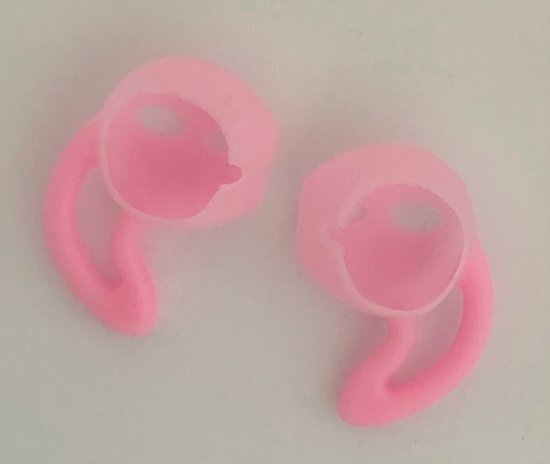 KELERINO. Anti-slip siliconen earhooks / earhoox / oorhaken voor Airpods 1 & 2 - Roze