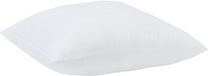 vidaXL Dekbed met kussens 3 stuks wit microfiber en donsveer