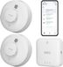 SAVS LinkSmart® Slimme bundel - 2 H10-W Hittemelders en G10 Base Station