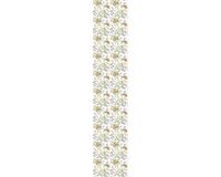 Ambiance Sticker Voorgelijmd vliesbehang - ABSTRACTE GROENE BLOEMEN - 1 rol van 300x60 cm