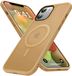 Selected by GSMpunt.nl Apple iPhone 13 Pro Max Hoesje met MagSafe Matte Oranje