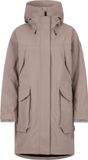 Didriksons THELMA WNS PARKA 10 Dames Outdoorjas - Ash Brown