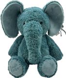 Label Label Elephant Elly Bleu 34 cm Peluche