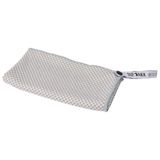 Tatonka Travel towel Bamboo L (80x160 cm) - bamboe handdoek-ultralicht, extreem absorberend, sneldrogend, antibacterieel en geurneutraliserend-inclusief verpakkingszak (grijs)