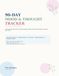 90-Day Mood & Thought Tracker: A CBT-Informed Journal for Low Mood, Apathy, Gentle Behavioral Activation & a Kinder Inner Voice
