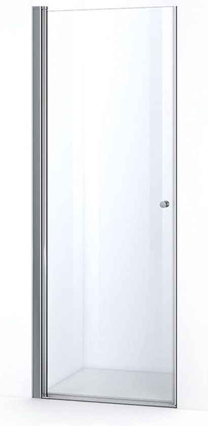 Maxaro Zircon Essence Douchedeur - 80cm - Draaideur - Helder Glas - Chroom