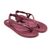 Brasileras Slippers Dames Granaat Maat 40